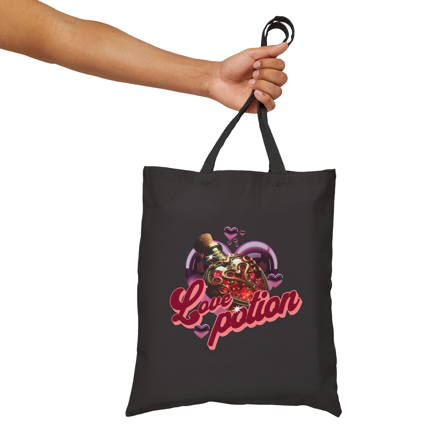 Love Potion Tote Bag - Cotton Canvas